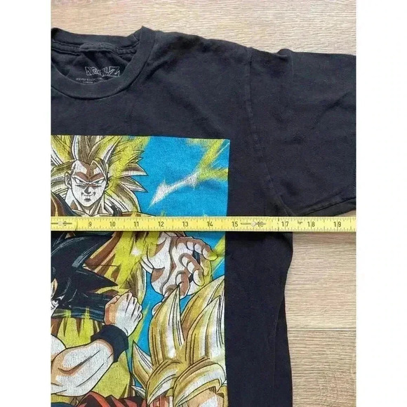Dragonball Z Men Small Goku Super Sayians Shirt Official Licensed Toei Animation - Picture 5 of 7